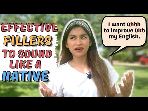 Effective FILLERS to sound LIKE A NATIVE || ENGLISHERA