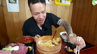 Insane Yummy Eating With Japan's Big Stomach King #english sub