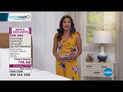 Concierge Collection Ultra Loft ZipOff Fiberbed