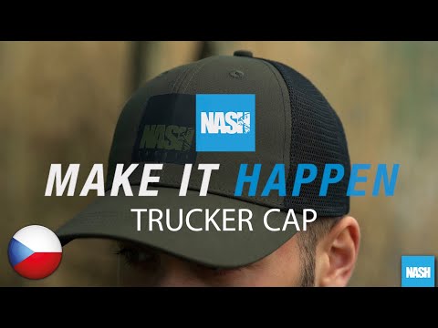 NASH - Šiltovka Make It Happen Trucker Cap Box Logo
