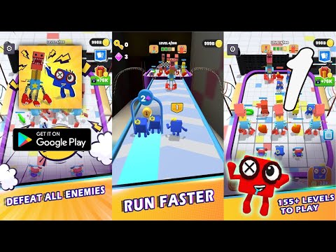 Merge Number Cube: Monster Run Gameplay Walkthrough Part 1 - Level 1 ~ 11 (Android)