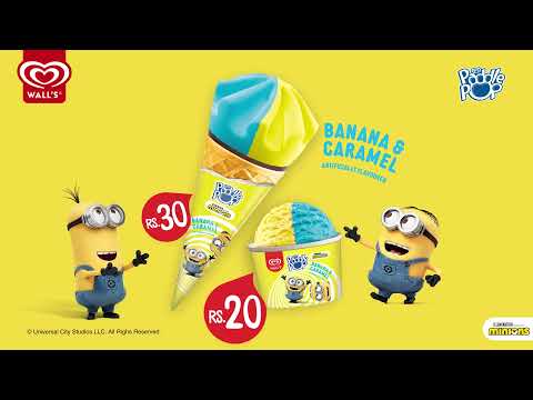Introducing all-new Paddle Pop Minions!