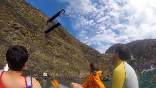 Red Bull Cliff Diving in Wales