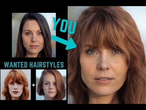 Try Different Hairstyles and Colors with AI!...