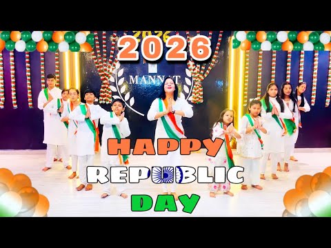 Republic dance performance Day 2026 ￼￼| choreography Mannat dance Academy | #republicday2026