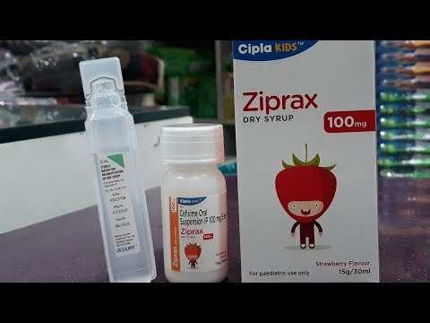 Ziprax 100mg dry syrup | cefixime dry syrup|use, dose, wrk, side effects complete information in ...