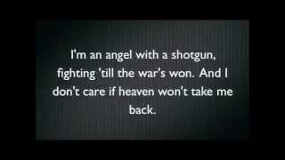 The Cab   Angel with a Shotgun Karaoke