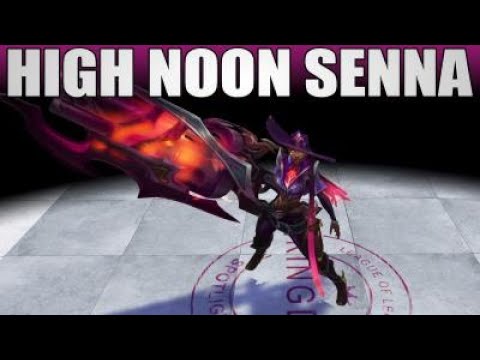High Noon Senna Tarzanite Chroma 2020 - League Of Legends