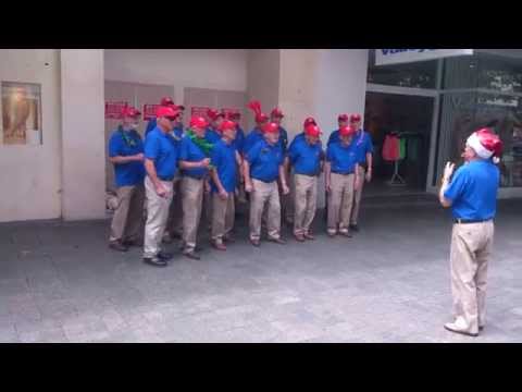 Christmas Carollers in Perth, Hay Street