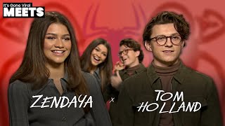 "We Can't Answer That"🤣 Tom Holland And Zendaya's CUTEST Interview 😍 Who's Most Likely: MCU Edition!
