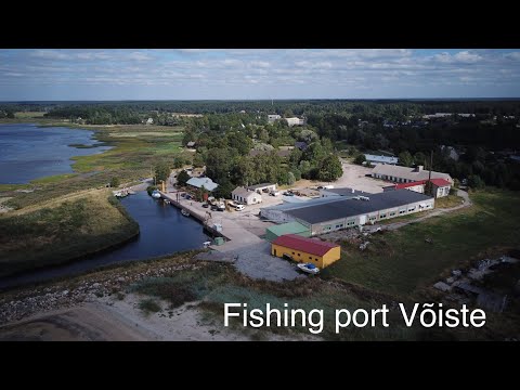 Fishing port Võiste. Estonia