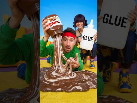 He CREADO un SLIME GIGANTE con NUTELLA