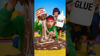 He CREADO un SLIME GIGANTE con NUTELLA