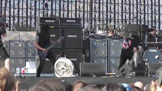 Anthrax &quot;A.I.R.&quot; live at the &quot;Big 4&quot; 4/23/11