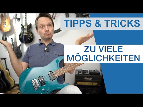 Zu viele Möglichkeiten - Fluch und Segen! Lösungsvorschläge und Beispiele :)