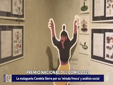 Cómics y Candela Sierra: Premio Nacional del Cómic 2025