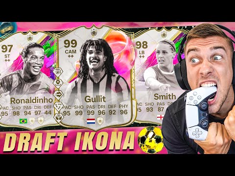 NAJLUĐE FINALE DRAFTA SA 7 IKONA U EKIPI ! FC 25