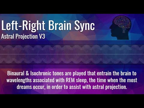 Astral Projection OBE V3 - Directional Binaural Beats - Theta 7.83 Hz // Frequency Tuning