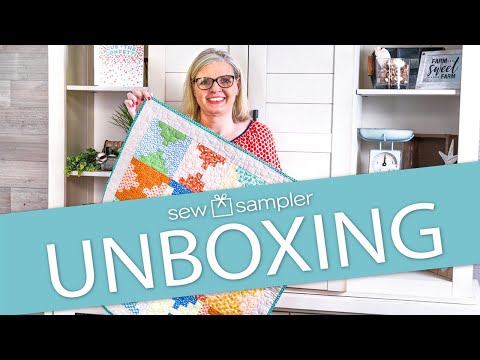 Fat Quarter Shop's "Sew Sampler" Monthly Subscription Quilting Box - October 2020 Unboxing
