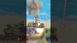 ブラックピットのどこまでも追いかける弓復帰阻止 #スマブラsp #スマブラ #shorts #ssbu