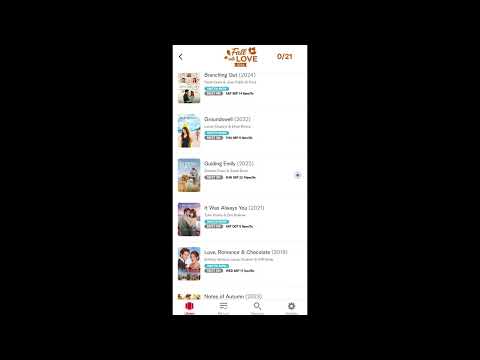 Hallmark Movie Checklist