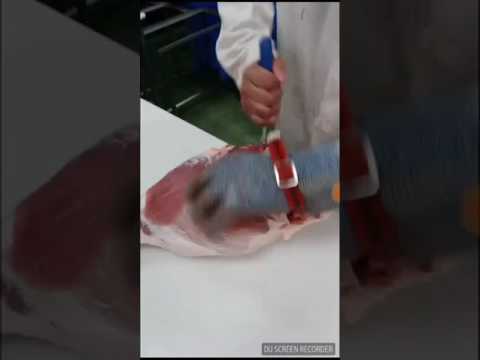 Dezosare pulpă porc