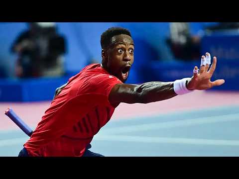 When Talent Meets Entertainment ● Roger Federer vs Gael Monfils