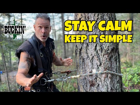 How to start! Tree Climbing with Spurs and flip line