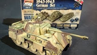 Painting a Panther G from Warlord Games