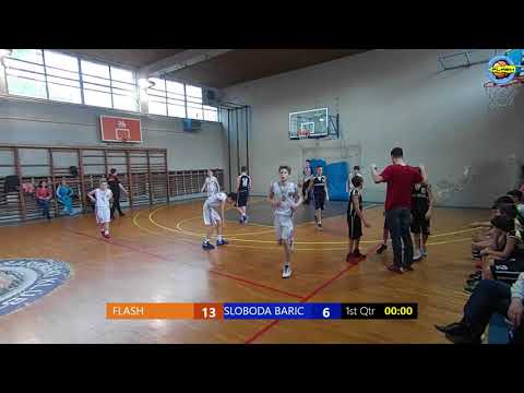 Mladji pioniri  KK Flash- KK Sloboda Baric