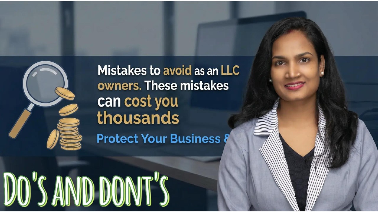 MISTAKES TO AVOID AS AN LLC OWNER/DO'S AND DON'TS OF LLC OWNERS
