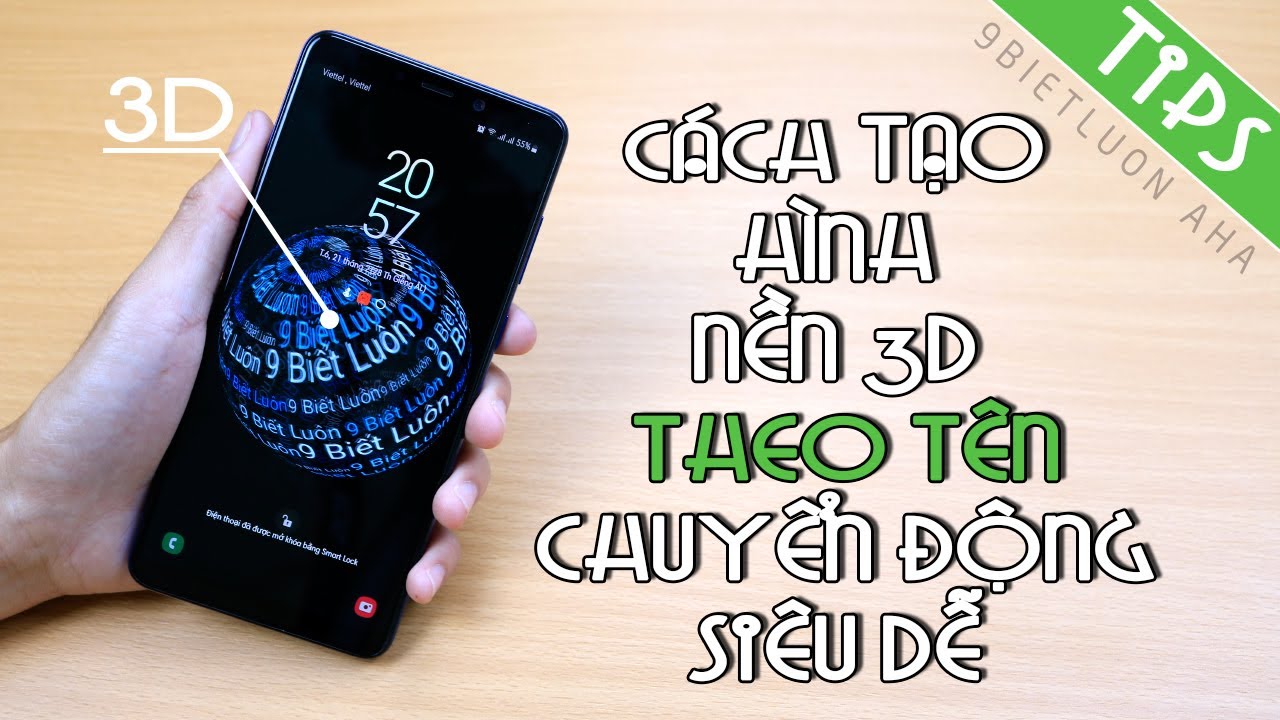 C ch t o h nh n n ng 3D theo t n n gi n nh ang gi n 