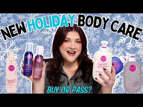 NEUE EOS Holiday Body Lotions & Mists im Test 2025 ❄️| Sind sie den Hype wert!? 🤔