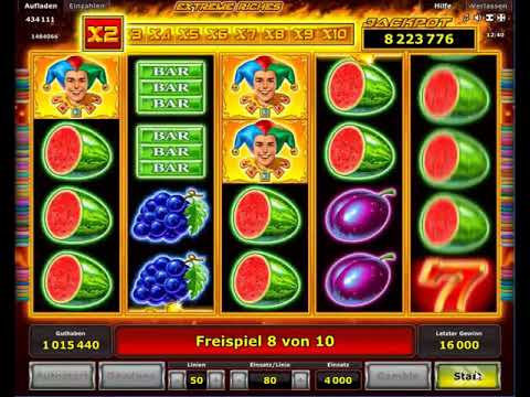 Extreme Riches kostenlos spielen - Novomatic / Novoline