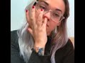 Hot Beautiful Girl Picking Her Nose