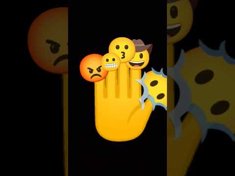 emoji finger family