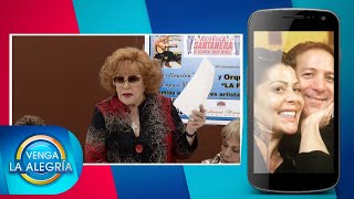 ¡Alejandra Guzmán y Enrique Guzmán dijeron qué pasa con la salud de Silvia Pinal! | Venga La Alegría