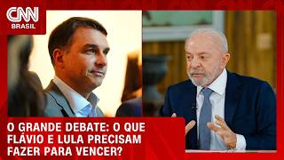 Vídeo: O que Flávio e Lula precisam fazer para vencer? | O GRANDE DEBATE