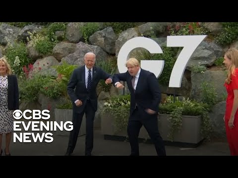 President Biden meets with world leaders at G7 summit