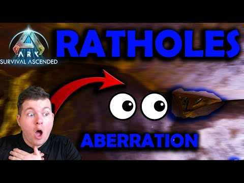 Top 14 HIDDEN Working Ratholes!! - On Aberration After The Patch - Ark Survival Ascended