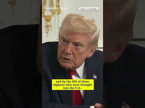 ‘Are you stupid?’: Trump snaps at reporter over Afghan vetting