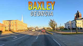 Baxley Georgia Driving Through