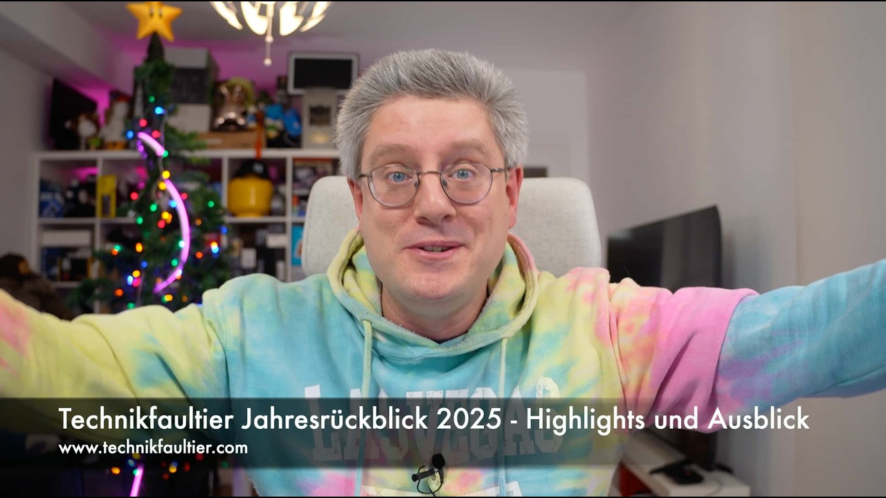 Technikfaultier Jahresrückblick 2025 - Highlights und Ausblick