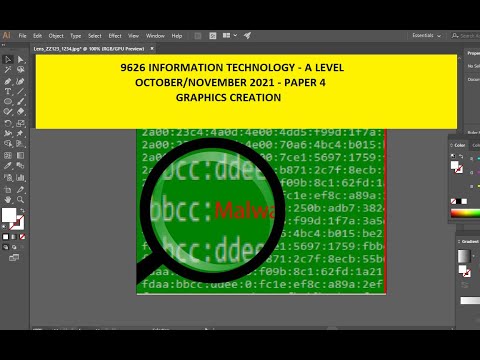 A Level IT 9626 November 2021 Paper 4 -Graphics Creation