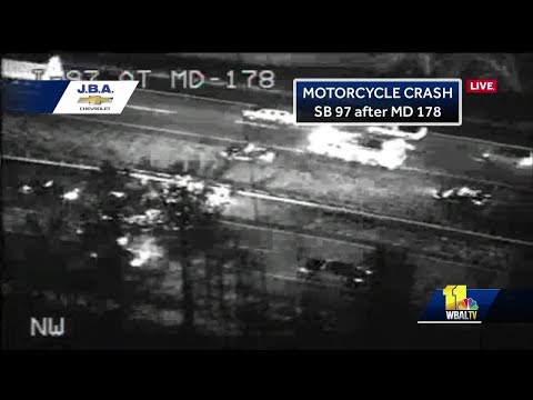Fatal motorcycle accident SB I-97