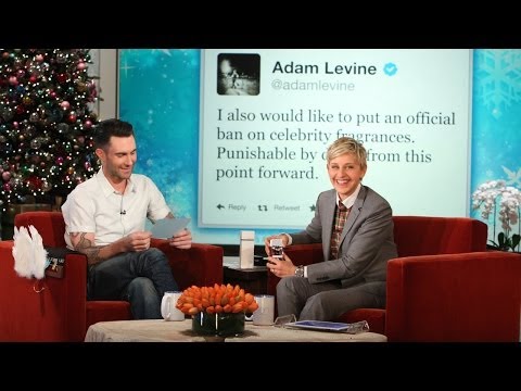 エレンがアダム・レヴィーンをバストアップ (Ellen Busts Adam Levine)