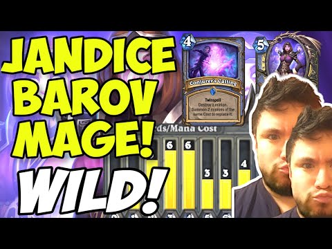 How Good is Jandice Barov Really? | Hearthstone | Wild Format | Scholomance Academy