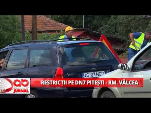 RESTRICTII PE DN7 PITESTI RM VALCEA