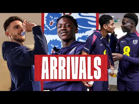 Bellingham & Saka Reunite, Rice v Ramsdale Darts  ???? & Mainoo Gets Called-Up | Arrivals | England