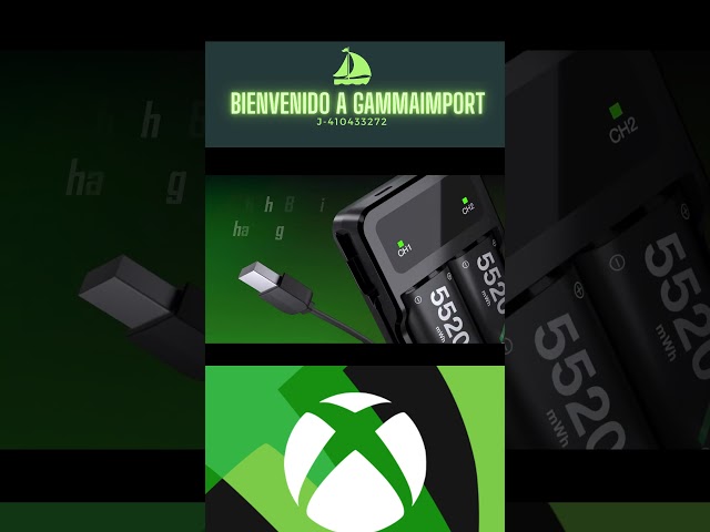 Vídeo relacionado con 2 * 6200mWh Batería para Xbox One X|S/Xbox Series X/Xbox Series S, batería Recargable de 28 Horas de reproducción para Xbox One/Xbox Series X/S/Xbox One X/S